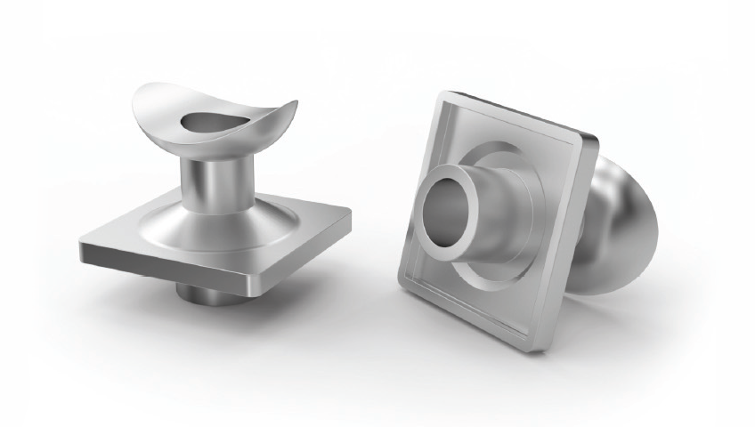 40X40 Kare Sabit Mafsal Takımı Dışa Geçme